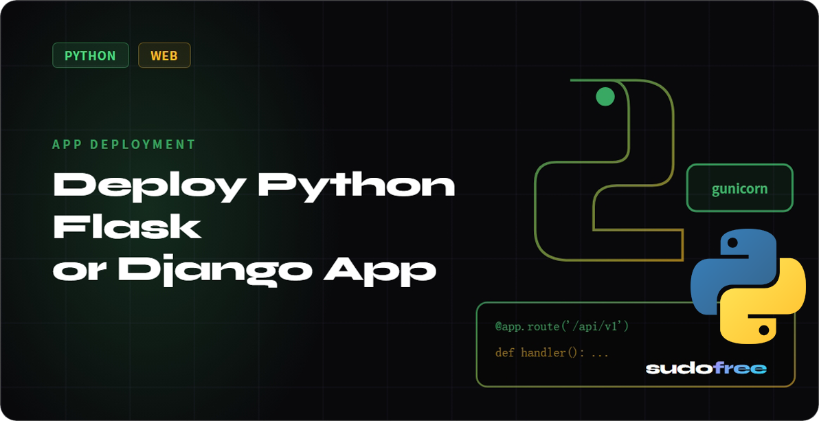 Deploy Python Flask/Django App