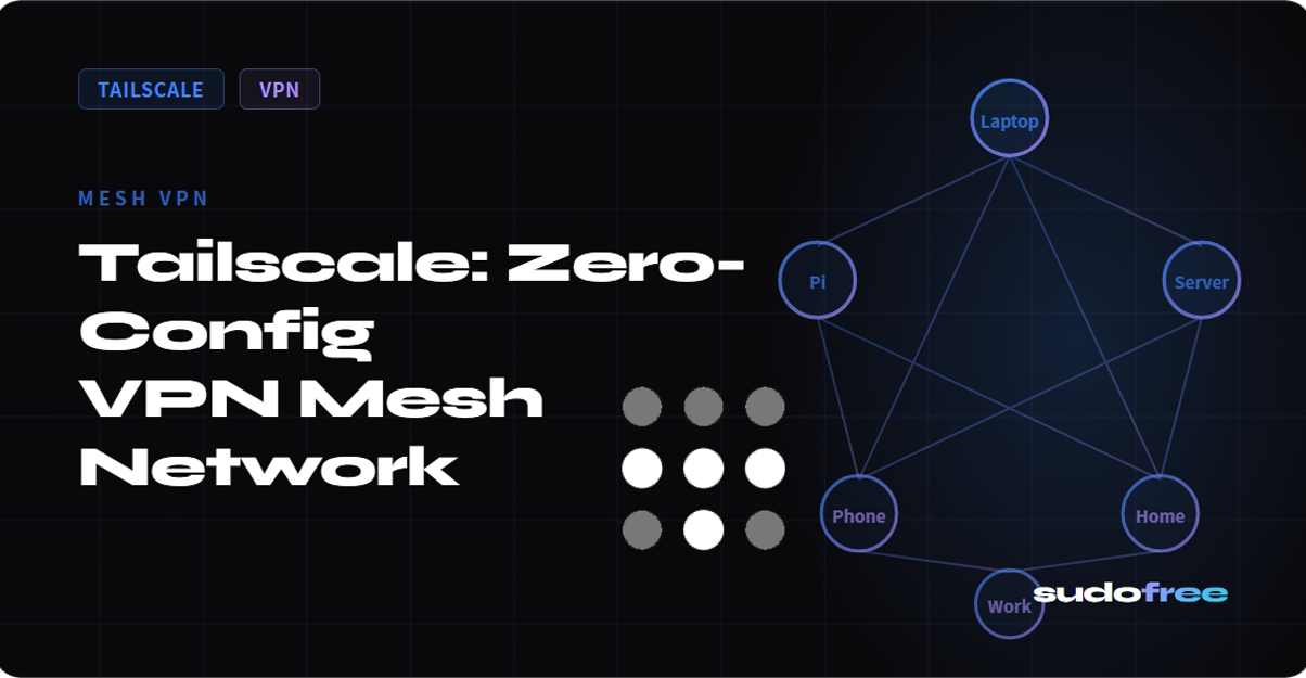 Tailscale: Zero-Config VPN Mesh