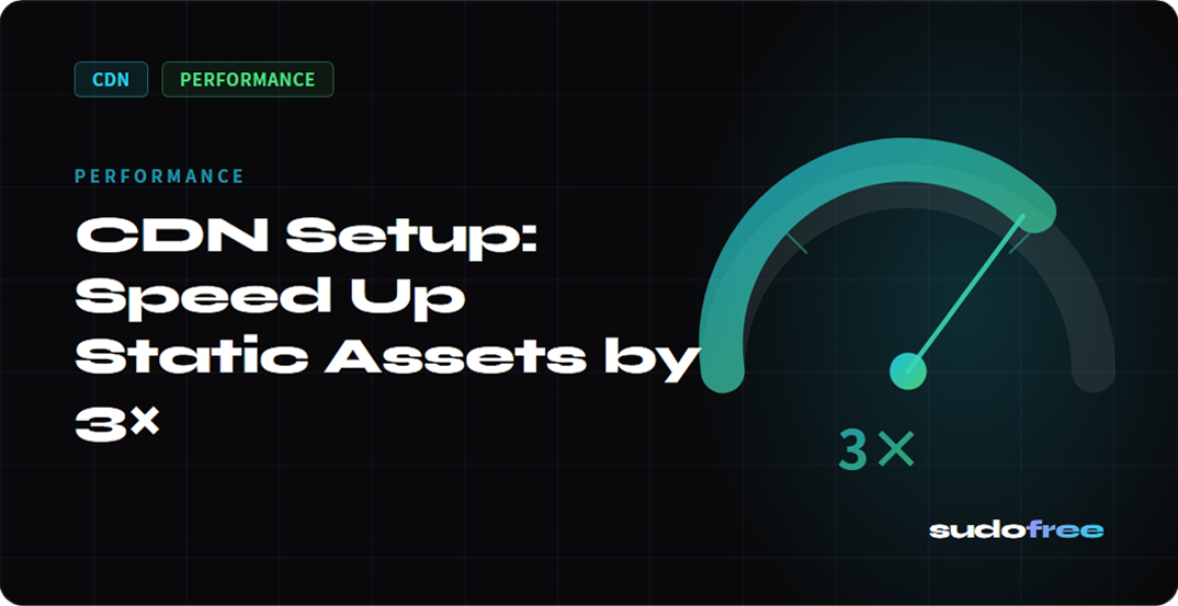 CDN Practical setup：Static resource CDN for fast sites 3 倍